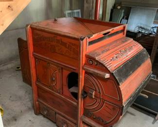 Antique seed cleaner fanning mill – E. F. Michael Co.