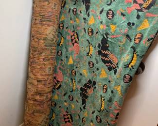 P Kaufman Elephant Upholstery Fabric - Tapestry