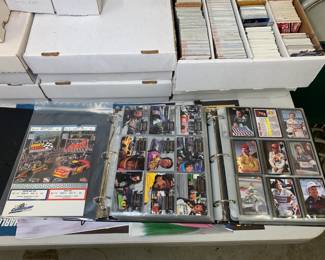 Vintage Nascar Cards + Nascar Tickets