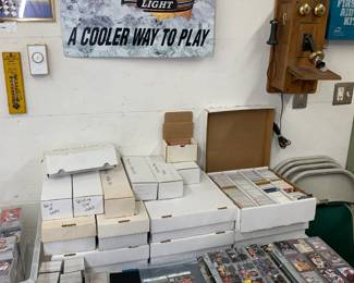 THOUSANDS Vintage Nascar Cards - Every Box is FILLED !!