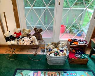 Teddy bear collection - hand stitched clothing