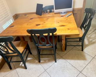 Breakfast table and chairs