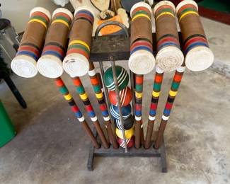 Croquet set