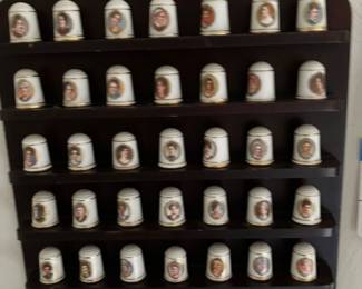 Presidential ladies thimbles 
