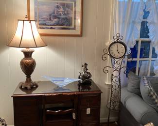 Desk n Pedestal clock sold 