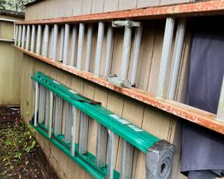 More extension ladders 