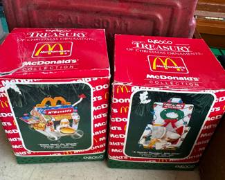 Vintage Mcdonalds Ornaments 