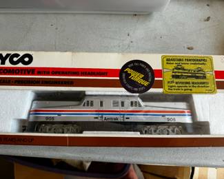 Tyco Amtrak Train