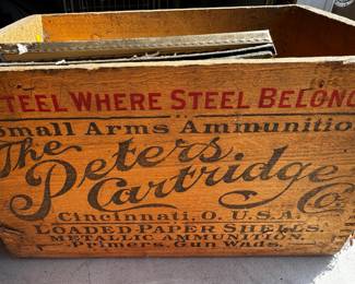 Wood Ammo Box