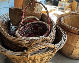 Many Woven Baskets 
