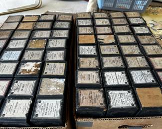 Hundreds of Player Piano Rolls 
