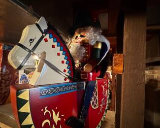 Nutcracker on Rocking Horse 