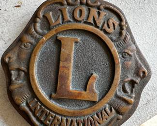 Lions Club Pins and Memorabilia 
