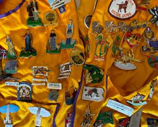 Lions Club Pins and Memorabilia 