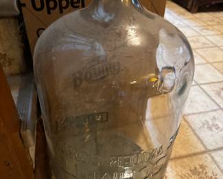 Large Glass Bottle 