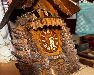 Wood Cuckoo Clock 