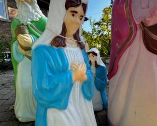 Nativity Blow Mold Set