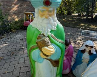 Nativity Blow Mold Set