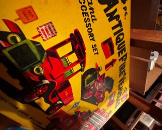 Antique Fire Vehicle Set