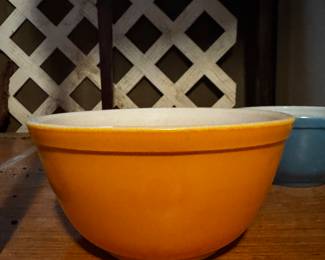 Orange Pyrex