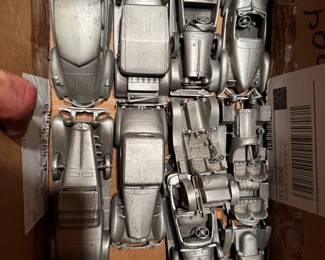 Danbury Mint Pewter Cars