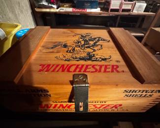 Wood Box, Winchester Shells 