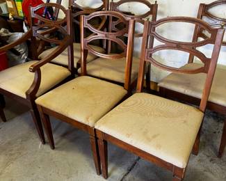 Dining Room Chairs, Need to be Reupholstered 