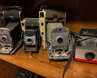 Lots of Vintage Cameras, Polaroid, Kodak & Accessories