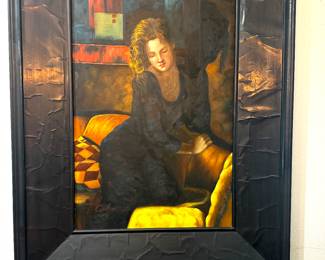 Framed Original Art - $225