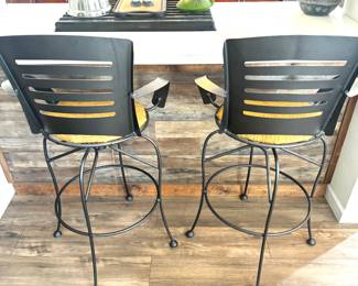 Swivel Bar Stools - $200 pair