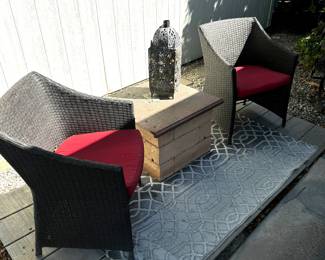 Outdoor Chairs - $150 pair
