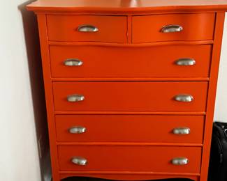 Refinished 6 Drawer Dresser - $200