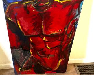 Large Original 'Torso' Art - $200