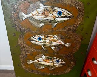 Fish Painting - $350