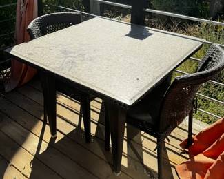Outdoor Table and Chairs -$150