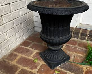 #137	Iron Heavy Urn - 14x18 	 $100.00 
#138	Iron Heavy Urn - 14x18 	 $100.00 
