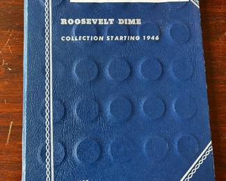 #15	42 silver Roosevelt Dimes in album 	 $115.00 
