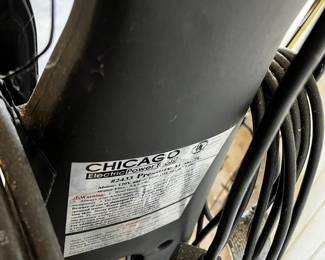 #115	Chicago Electric Pressure Washer - 1800 PSI	 $45.00 
