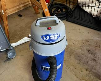 #125	Shop-Vac - Hang-up - wet/dry - 4HP	 $45.00 
