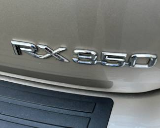 2007 Lexus  RX350 SUV 59569 Miles. Leather interior. We will be taking offers on it until Friday September 27 .