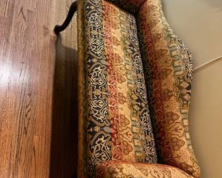 #65	Tan/rust/blue Bench - 54" Wide on q/a Legs	 $65.00 
