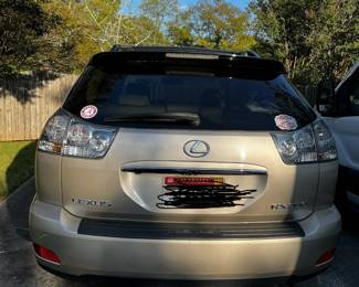 2007 Lexus  RX350 SUV 59569 Miles. Leather interior. We will be taking offers on it until Friday September 27 .