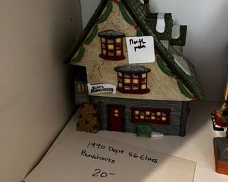 #237	Dept 56 1990 Elf Bunk house	 $20.00 
