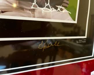 #217	G Gall 287/3000 "High Tide" 2009 Championship Framed Alabama Print w/3 coins - 36x33	 $200.00 
