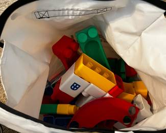 #113	Mega-Blocks in Bag Lot	 $35.00 
