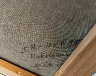 #139	Oil of Basket of Fruit - Original unsigned - 2'x36"	 $250.00 
