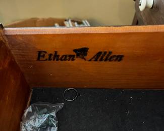 #183	Ethan Allen Dry Sink - Wood w/2 drawers & 2 Doors - 36x18x32	 $125.00 
