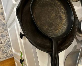 #167	Cast Iron Skillet - No. 5W, 8	 $30.00 
