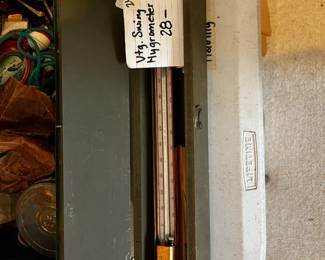 #245	Vintage Swing Hygrometer	 $28.00 
