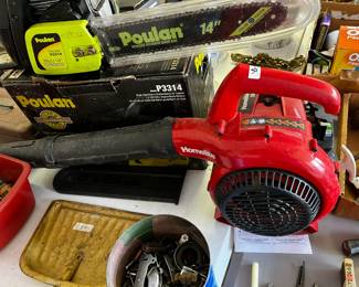 #114	Homelite Gas Blower	 $35.00 
